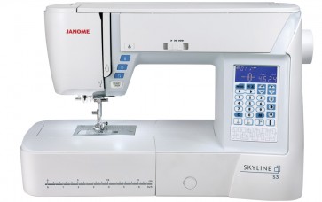 Machine à coudre, quilter JANOME Skyline S3