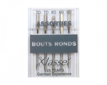 Assortiment d'aiguilles Bouts ronds