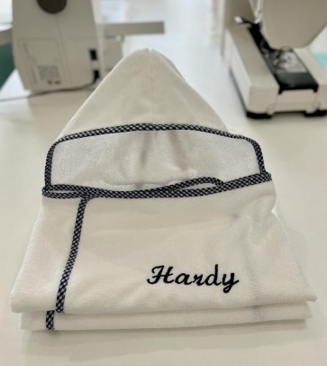 Atelier création d'une cape de bain enfant personnalisé