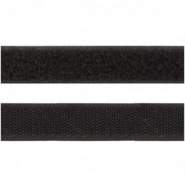 Velcro adhésif  Noir 25mm