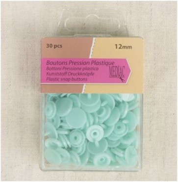 Boutons pression plastique Caraïbes