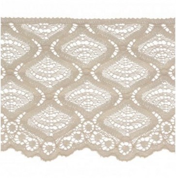 Ruban Dentelle 100mm - Lin 