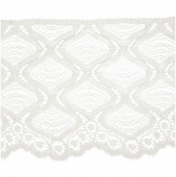 Ruban Dentelle 100mm - Écru