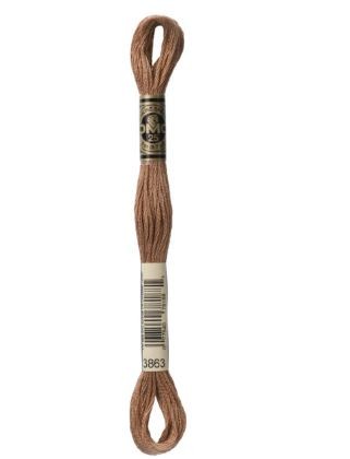 Fil à Broder Mouliné DMC - 3863