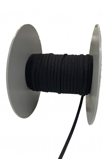 Elastique taille 5mm - Noir