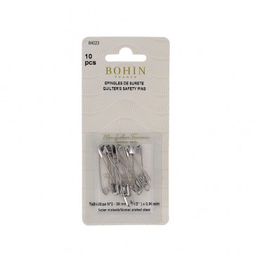 10 Epingles de sureté BOHIN