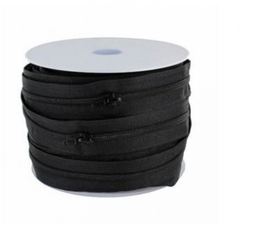 Fermeture à glissière 3cm - Noir