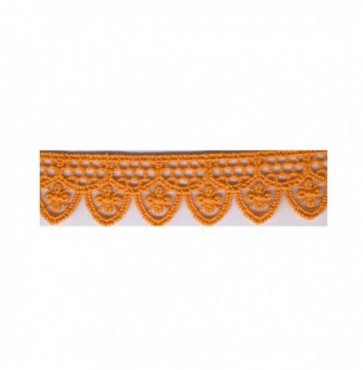 Guipure 20mm - Orange
