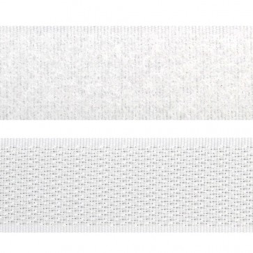 Velcro adhésif Blanc 50mm