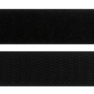 Velcro adhésif  Noir 50mm