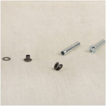 Oeillets + outil Laiton 5mm