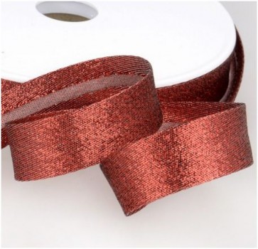 Biais Métal Rouge 