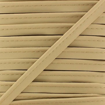 Passepoil Simili Cuir Beige