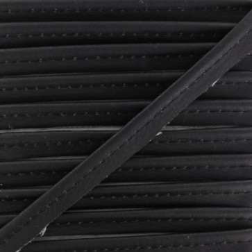 Passepoil Simili Cuir Noir