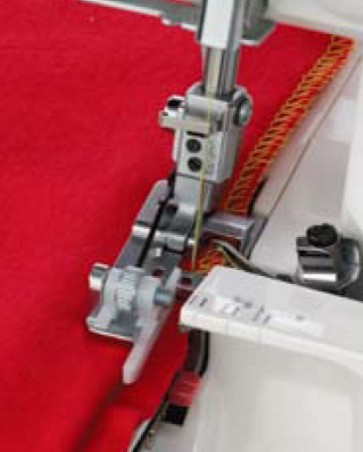 Pied ourlet invisible