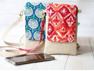 Atelier enfant création d'une pochette téléphone enfant