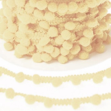 Galon Petits Pompons - Écru