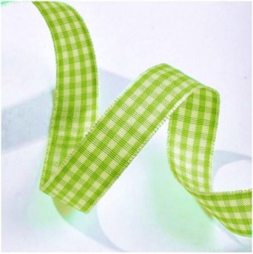 Ruban à Carreaux - Vert