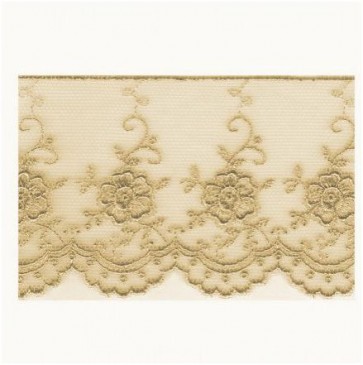Ruban Dentelle 6cm - Écru