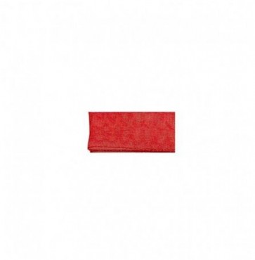 Ruban Mousseline 4cm - Rouge