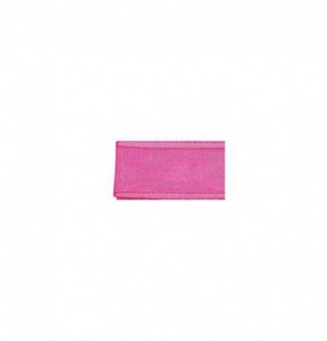 Ruban Mousseline 6.5cm - Rose