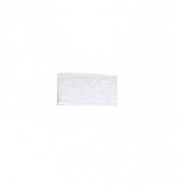 Ruban Mousseline 6.5cm - Blanc