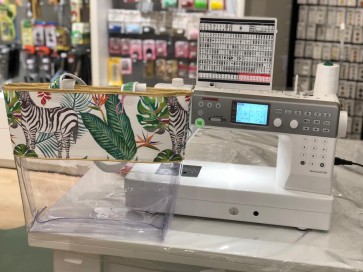 Atelier création d'un cabas bi matière vinyle transparent / tissus