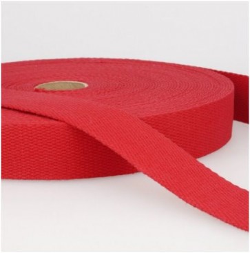 Sangle Coton - Rouge