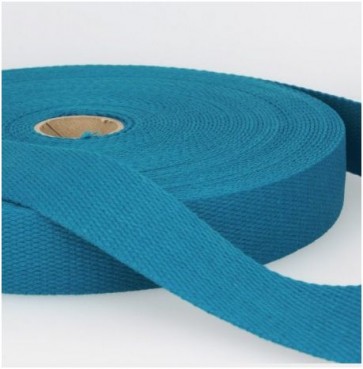 Sangle Coton - Bleu Canard