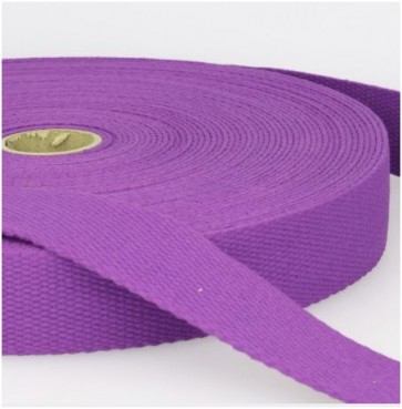 Sangle Coton - Mauve