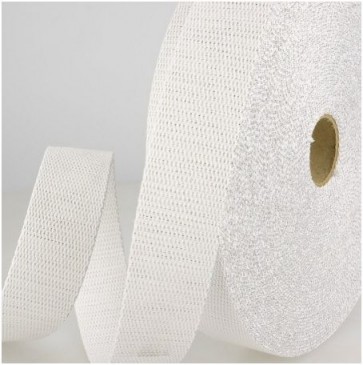 Sangle Métal  - Blanc / Argent