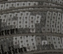 Galon Sequin - Gris Noir