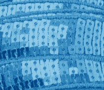 Galon Sequin - Bleu Ciel