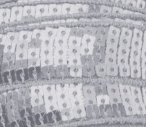 Galon Sequin - Argent