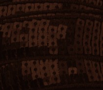 Galon Sequin - Marron Café