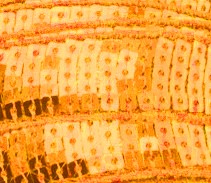 Galon Sequin - Orange 