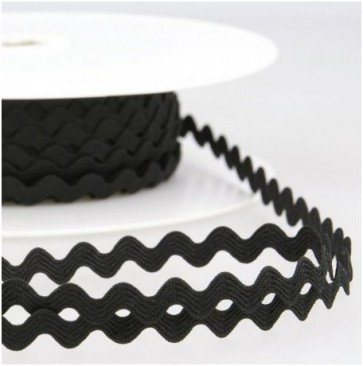 Serpentines 8mm  - Noir 