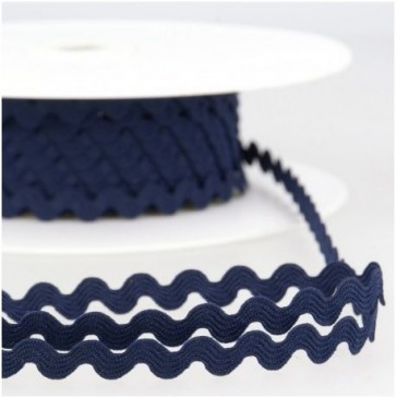 Serpentines 8mm - Bleu Marine