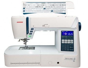 Machine à coudre, quilter JANOME Skyline S6