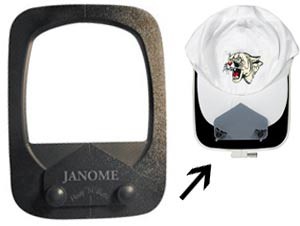 Cadre à broder sur les casquettes (100 x 90 mm)