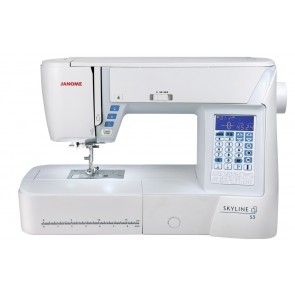 Machine à coudre, quilter JANOME Skyline S3