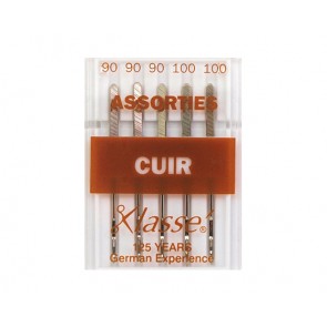 Assortiment d'aiguilles spécial Cuir