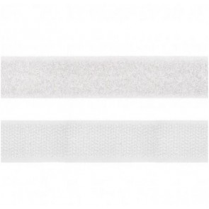 Velcro adhésif Blanc 25mm