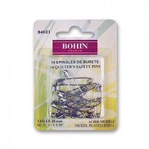 14 Epingles de sureté BOHIN