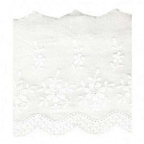 Broderie Anglaise 85mm - Blanc