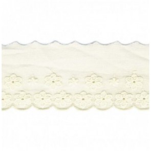 Broderie Anglaise 47mm - Écru