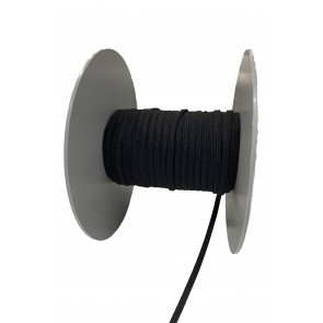 Elastique taille 5mm - Noir