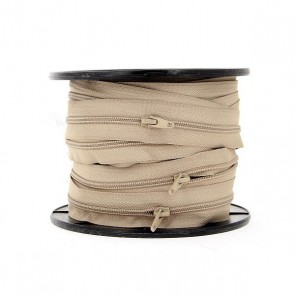 Fermeture à glissière 3cm- Beige