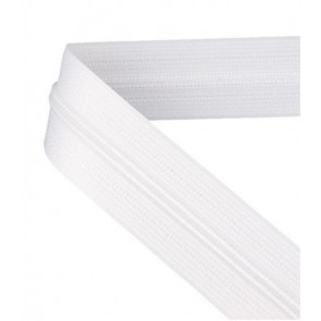 Fermeture à glissière 2.5cm - Blanc
