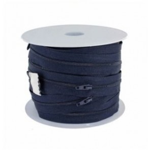 Fermeture à glissière 3cm- Bleu Marine